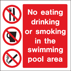Pool Safety signs