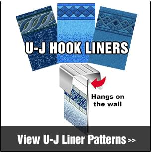 j hook above ground pool liners