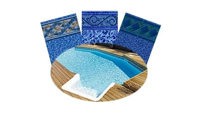 semi inground pool liners