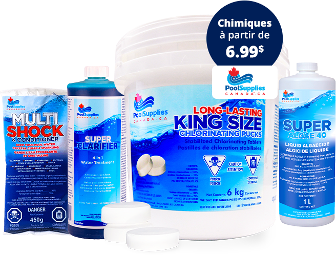 Pool Chemicals on Sale From $6.99