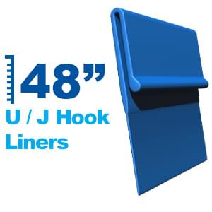 UJ Hook Liners for 48 Inch Pool Wall Heights