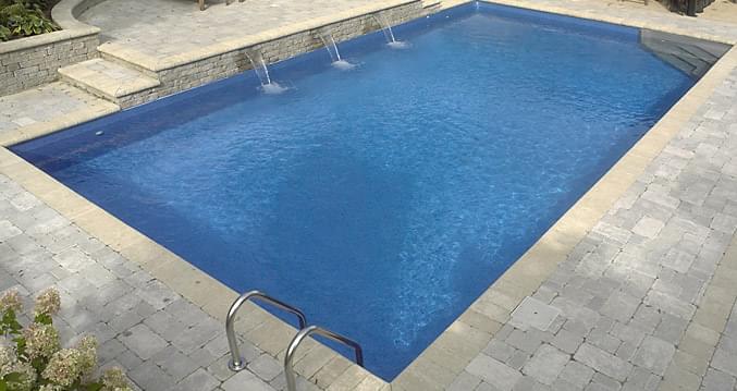 12x24 rectangle above ground pool liner