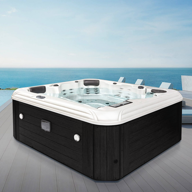 NorthFlo 751L Hot Tub (White / Charcoal) | Pool Supplies Canada