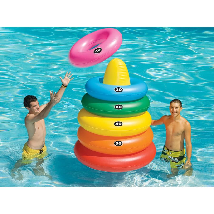 Giant Ring Toss Pool Game