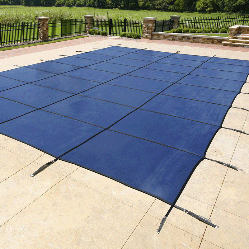 18*36FT Mesh Winter Safety Pool Covers for Inground Swimming Pools