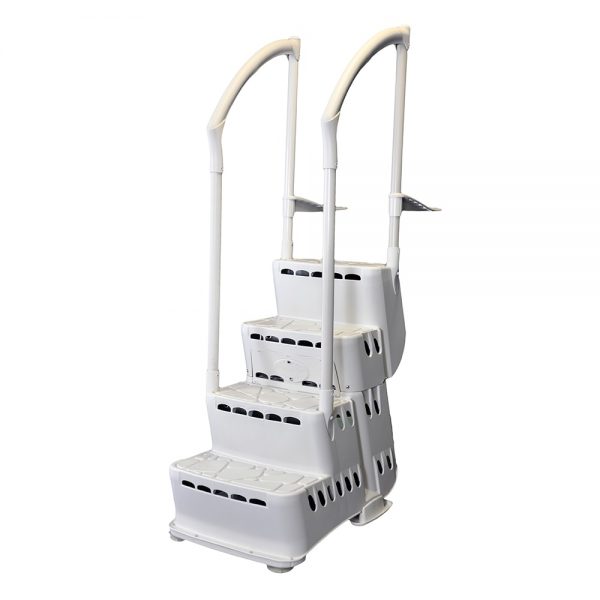 Aquarius Above Ground Step with 2 Hand Rails