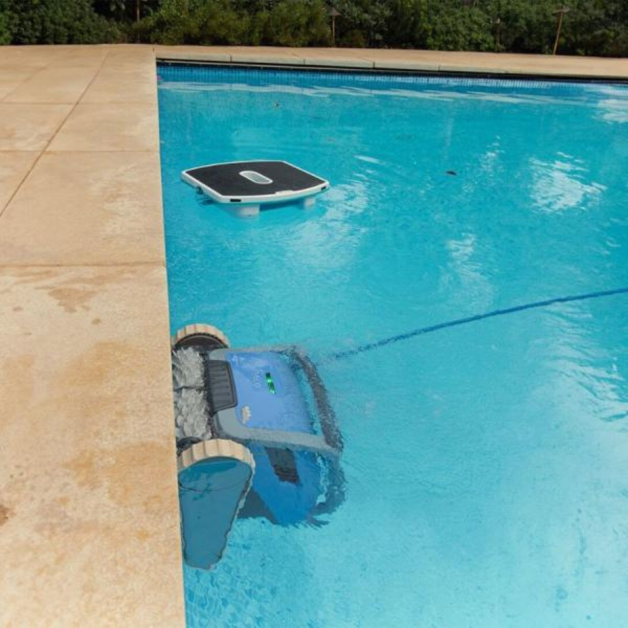 Dolphin Skimmi Solar Powered Robotic Pool Surface Skimmer | Pool ...