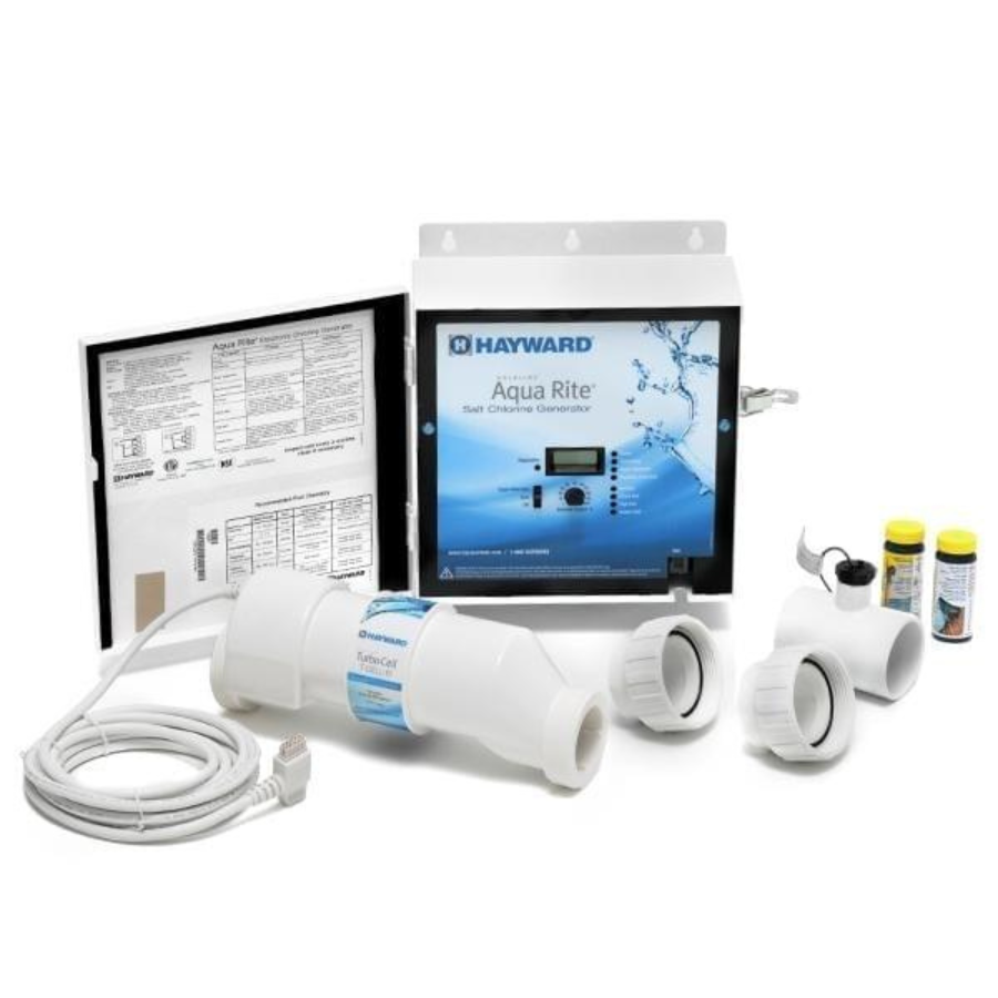 Hayward Aqua Rite Salt Generator & 40k Gal (151k L) Cell - Plug In