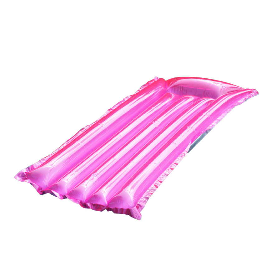 Tapis de piscine flottant de 72 pouces à enfourcher Suntanner de Swimline (rose)