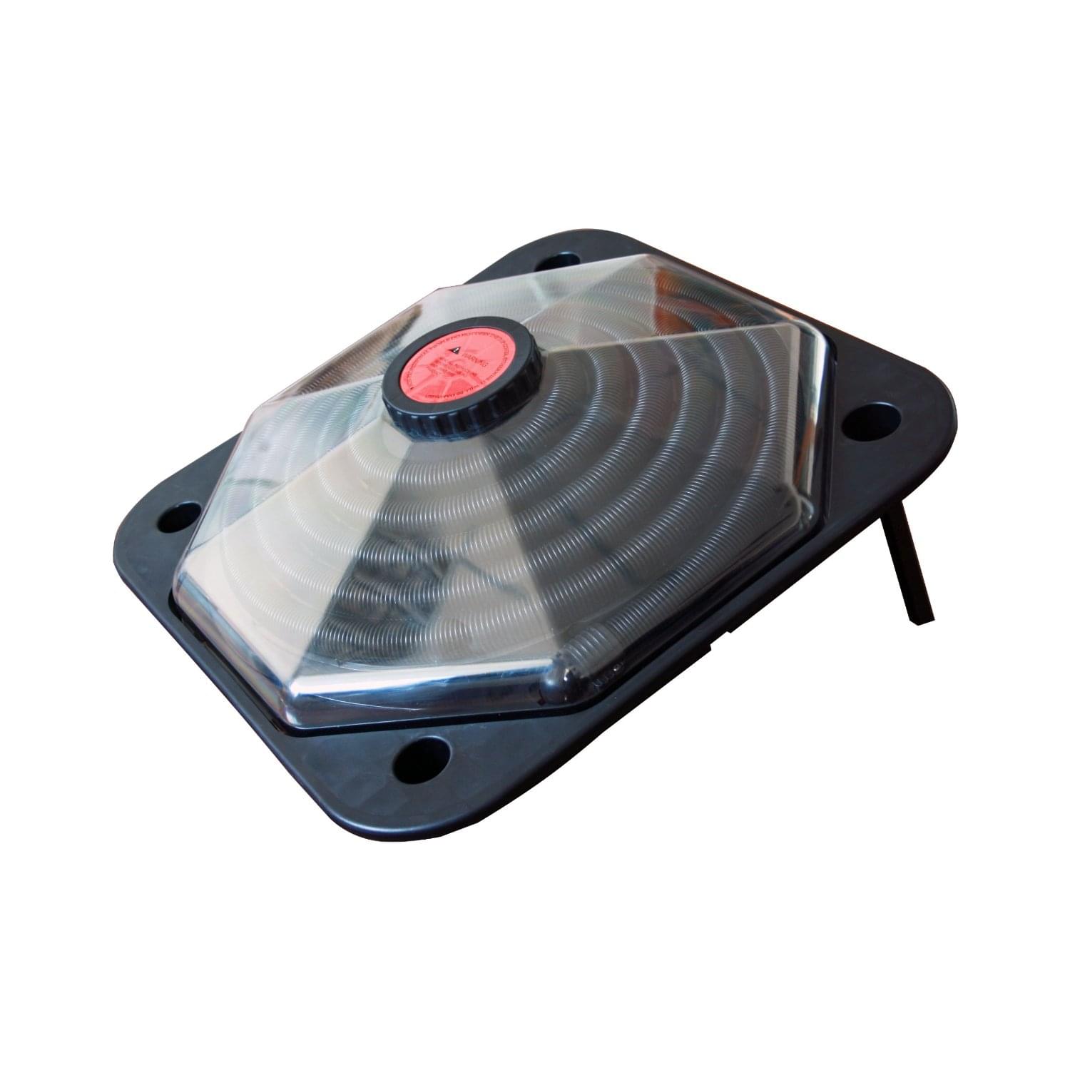 Open Box Chauffe-piscine à dôme solaire de 28 pouces
