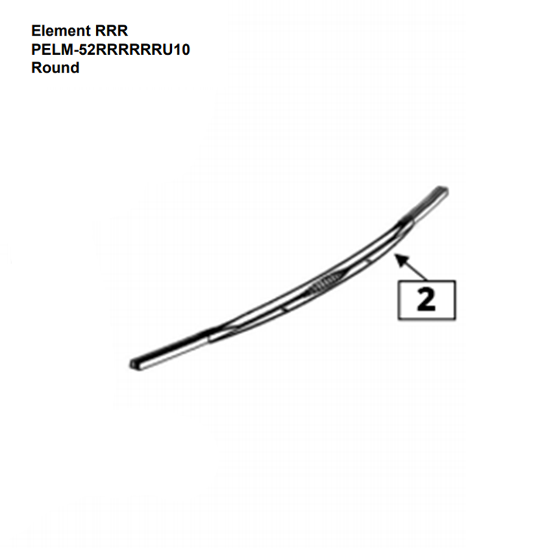 Rail inférieur 12 pi de diamètre x 44-5/8 pouces - 1460048