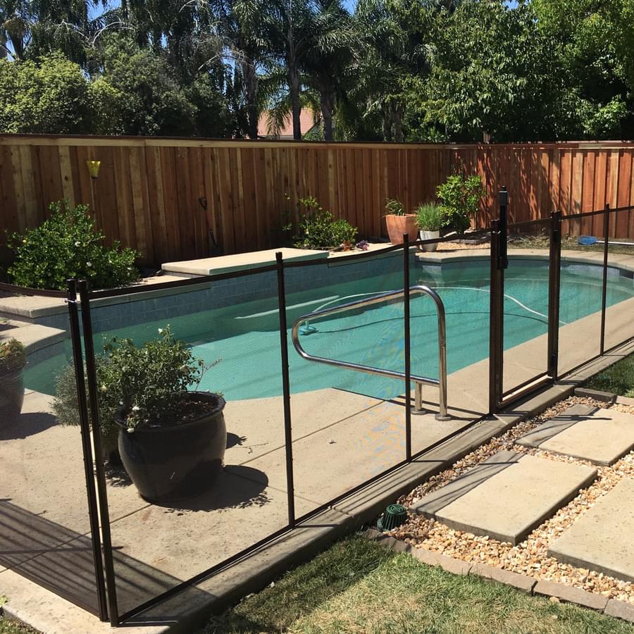 Open Box GLI Inground 4 Tall x 10 ft Pool Safety Fence - One Complete ...