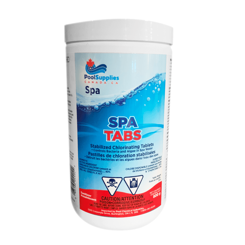Comprimés de chlore pour spa (800g) par Pool Supplies Canada