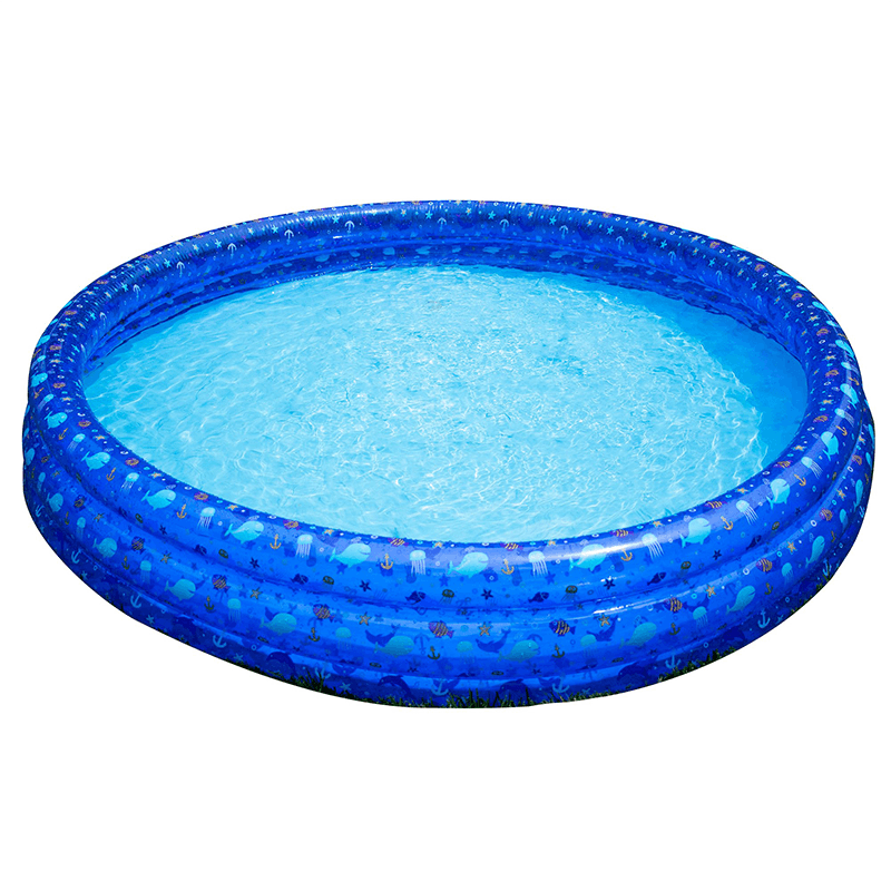 60 Inch 3 Ring Inflatable Kiddie Pool Pool Supplies Canada