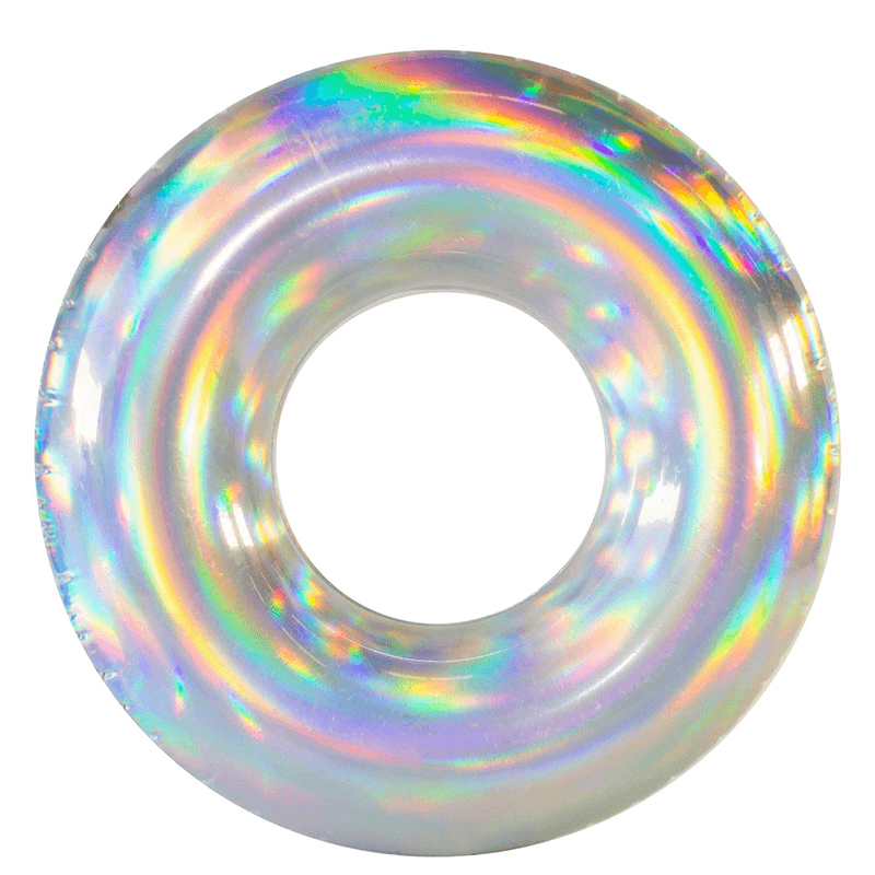 Pool Candy 42 Inch Holographic Inflatable Pool Tube