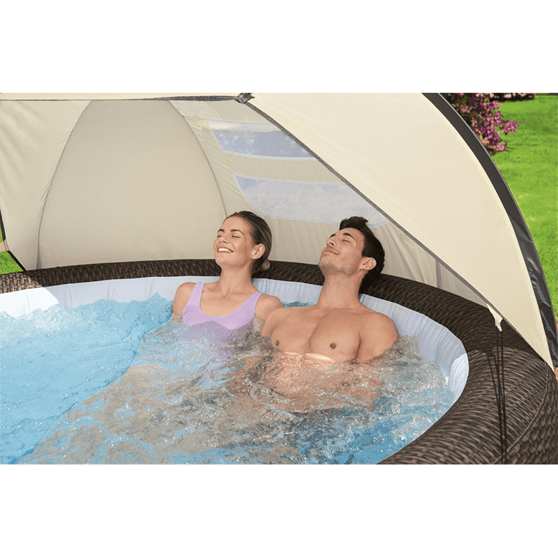 Saluspa Detachable UV Canopy (6 ft x 37 Inch x 43 Inch, Cream Colour)
