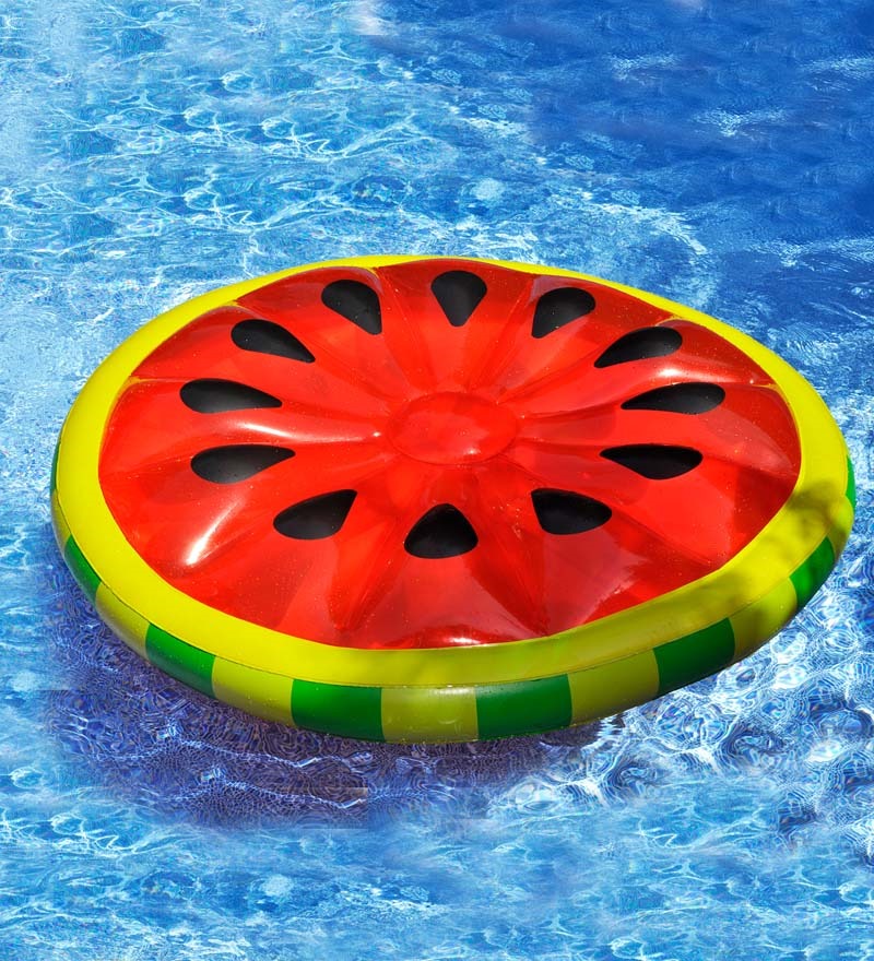 Watermelon Slice Island Pool Float