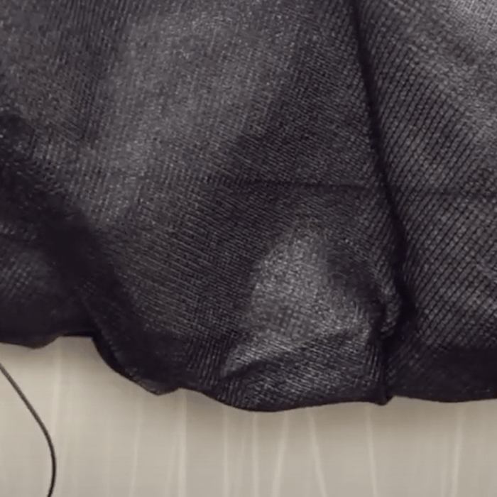 Système de couverture d'hiver ovale en maille élastique de 16 x 32 pieds