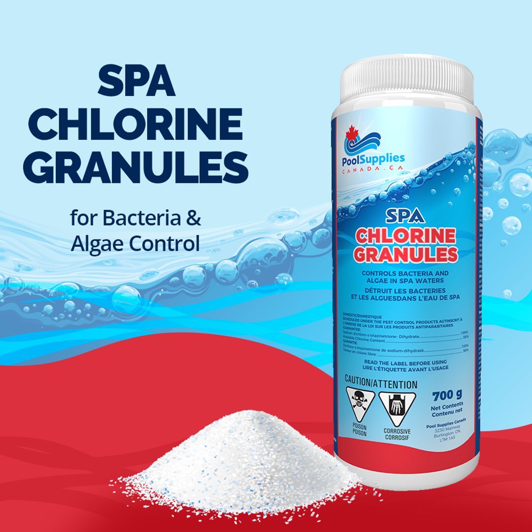 chlore en granules stabilisées Coral Spa