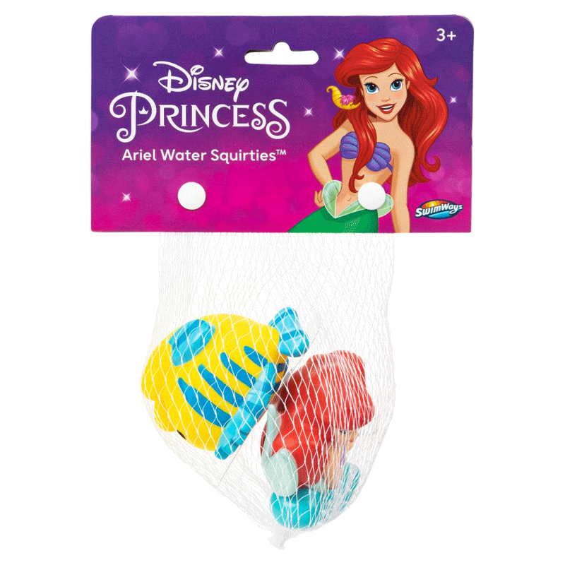 Swimways Disney Princess Ariel Bathtub Toy Squirties 2 Pack Jr Toy Company 8041