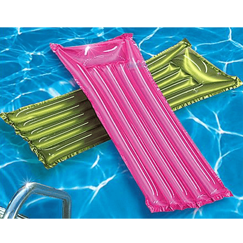 Tapis de piscine flottant de 72 pouces à enfourcher Suntanner de Swimline (rose)