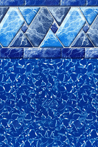 River Stone 15 x 30 ft Oval UniBead Liner 52 inch Standard Specifications
