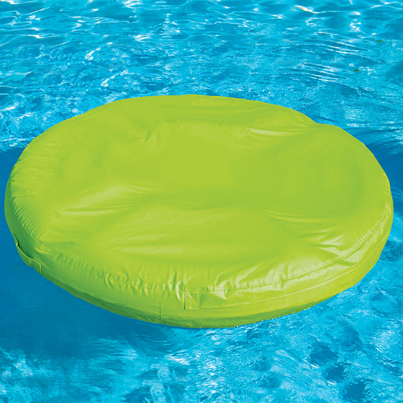 Solstice SunSoft Lime Fabric Island Pool Float | Pool Supplies Canada