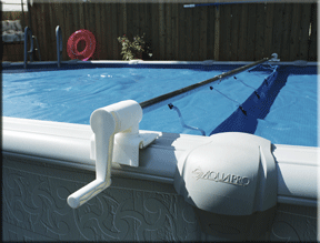 Tube de Rallonge pour Système à Moulinet Feherguard pour Piscine Hors Terre (18 à 24 pieds)