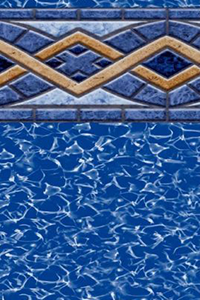 Liberte Tile 12 ft Round UniBead Liner 52 inch Standard Specifications