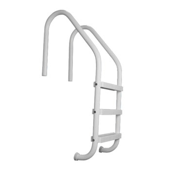 Saftron Inground Polymer Grey Pool Ladder 3 Step